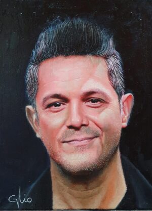 retrato pintado a mano "infanta sofía"