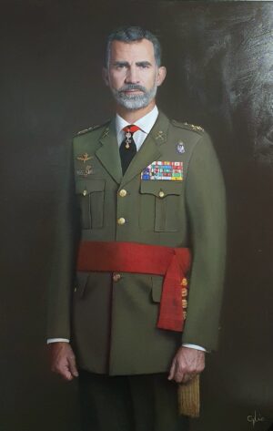 retrato de autoridad "felipe vi"