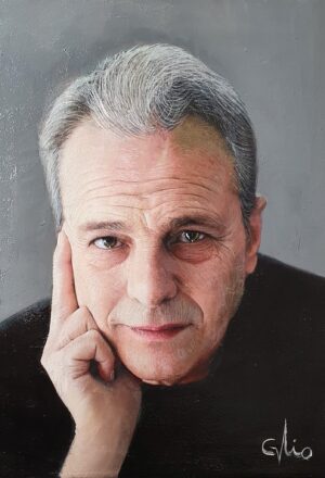 retrato pintado a mano "infanta sofía"