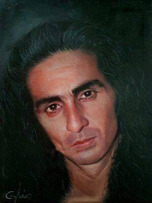 retrato pintado a mano "infanta sofía"