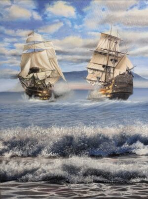 oleo/lienzo encolado en tabla 40x30cm